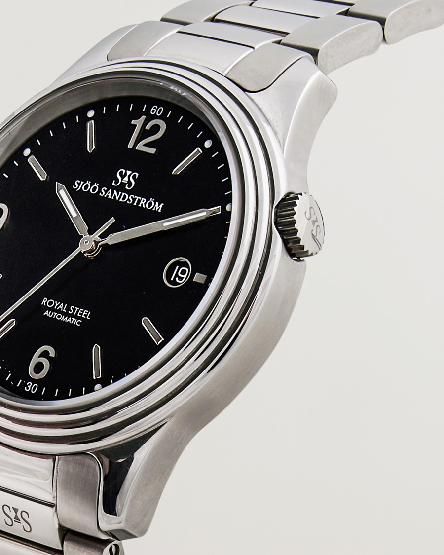 Men | Pre-Owned & Vintage Watches | Sjöö Sandström Pre-Owned | Royal Steel 41mm Silver