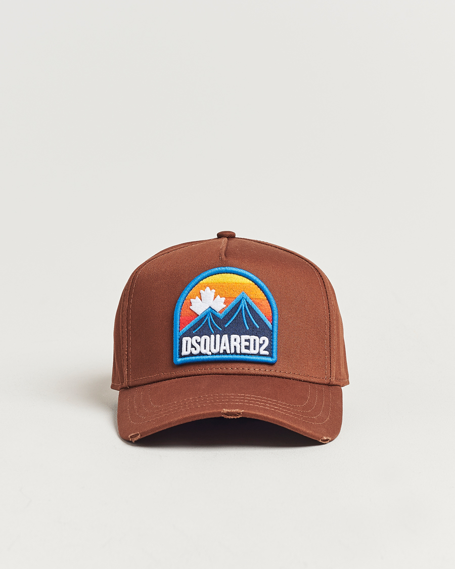 Men | Dsquared2 Canadian Patch Baseball Cap Hazel | Dsquared2 | Canadian Patch Baseball Cap Hazel