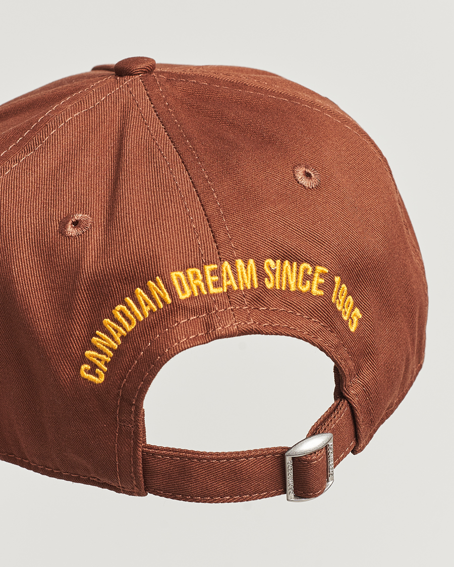 Men | Dsquared2 Canadian Patch Baseball Cap Hazel | Dsquared2 | Canadian Patch Baseball Cap Hazel