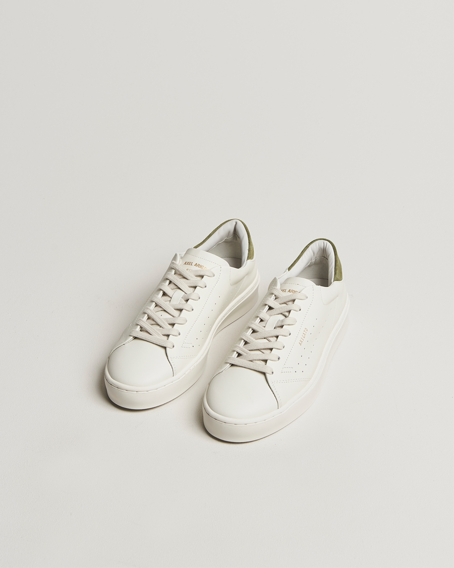 Men | Axel Arigato Court Sneaker White/Khaki | Axel Arigato | Court Sneaker White/Khaki