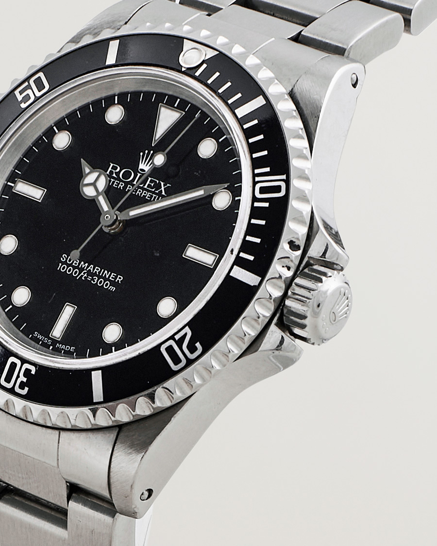 Men | Rolex Pre-Owned Submariner 14060 No Date Silver | Rolex Pre-Owned | Submariner 14060 No Date Silver