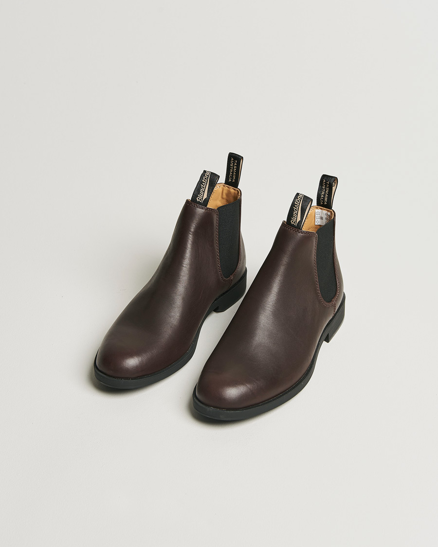 Men | Boots | Blundstone | 1900 Dress Ankle Leather Chelsea Boot Chestnut