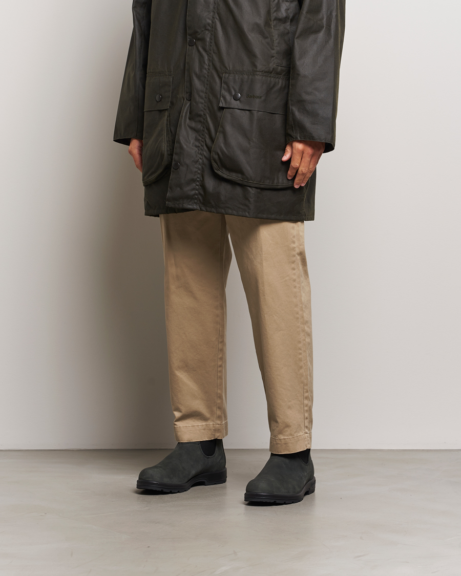 Men | Boots | Blundstone | 587 Original Leather Chelsea Boot Rustic Black