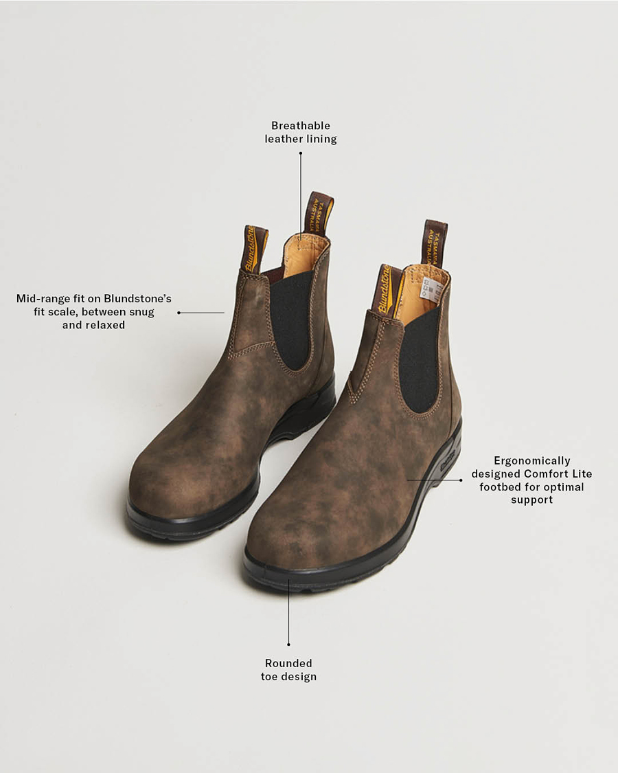 Men | Boots | Blundstone | 2056 All Terrain Chelsea Boot Rustic Brown