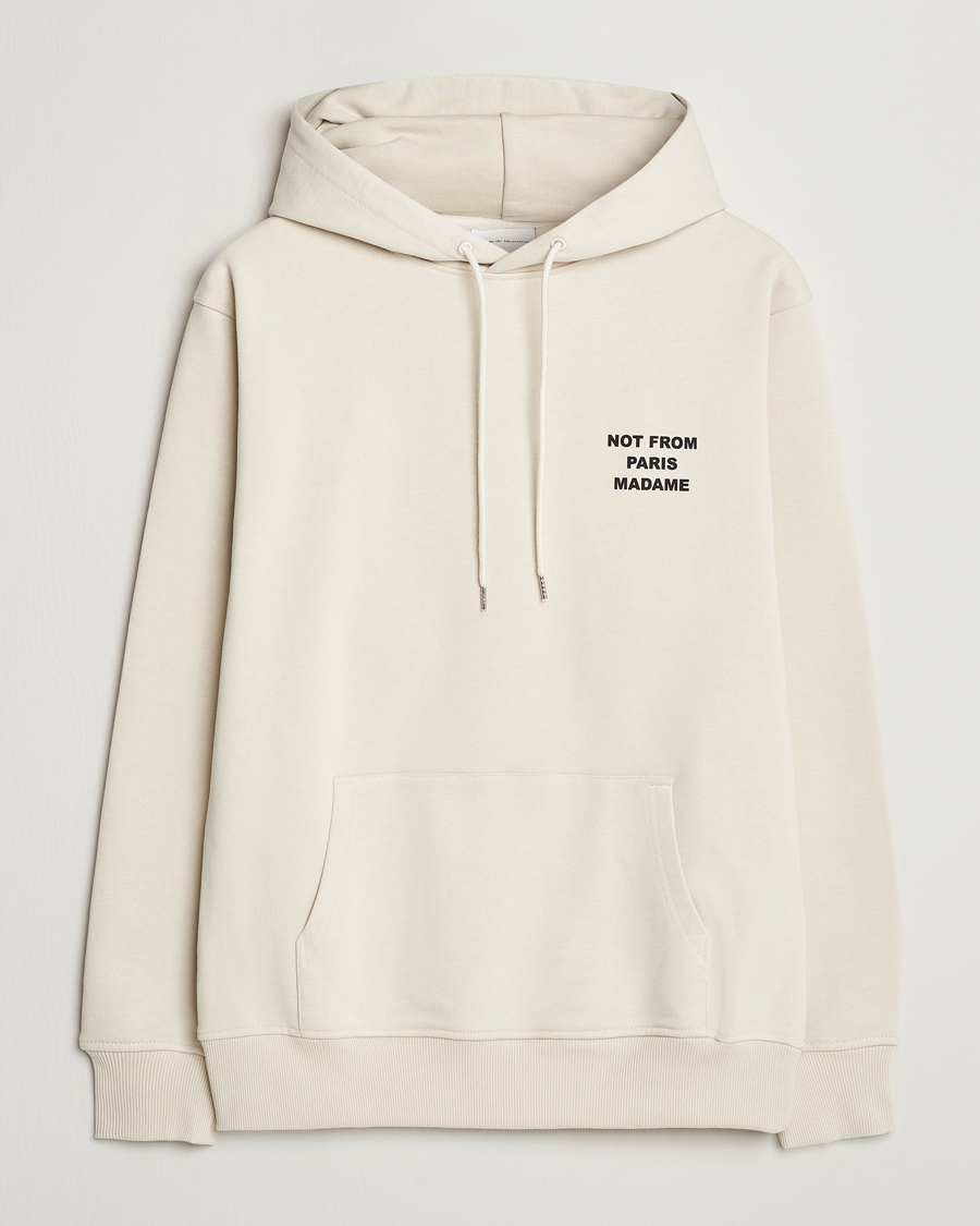 Men | Sweaters & Knitwear | Drôle de Monsieur | Slogan Hoodie Mastic