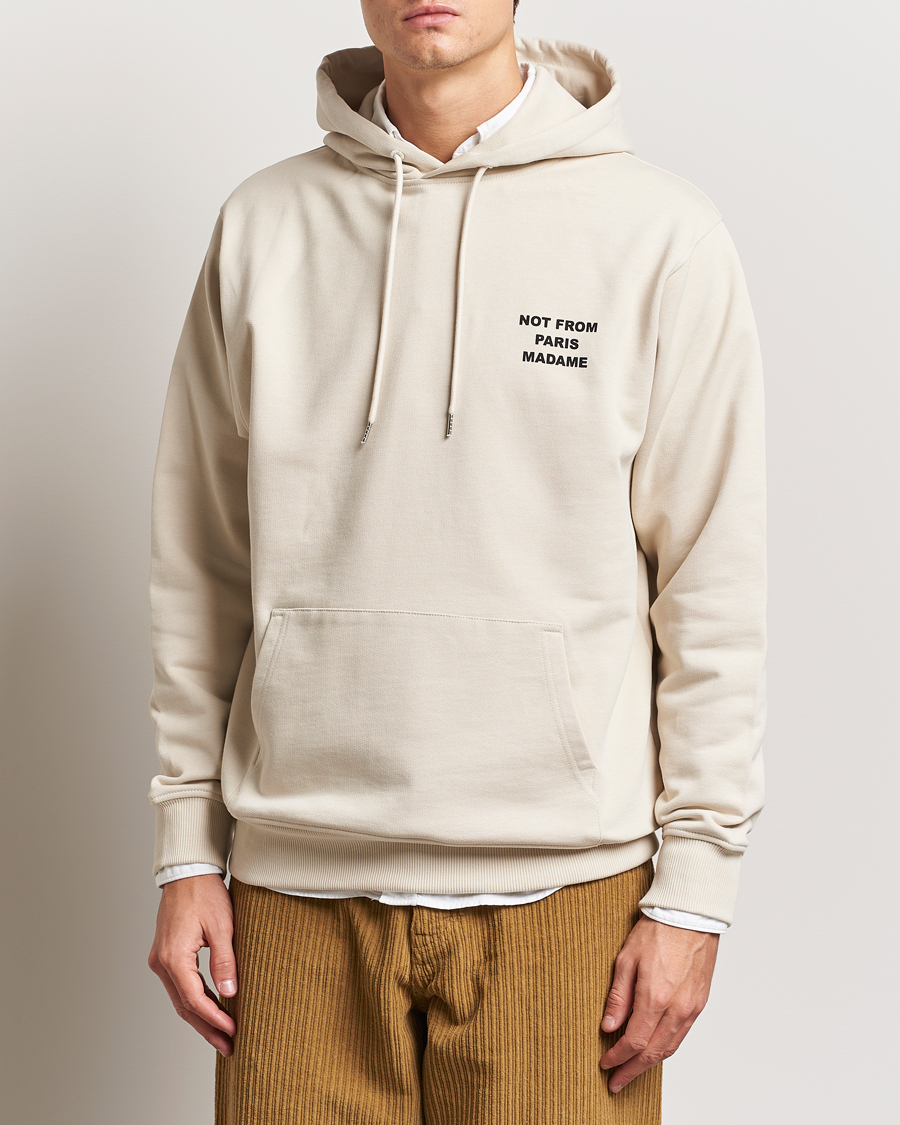 Men | Sweaters & Knitwear | Drôle de Monsieur | Slogan Hoodie Mastic