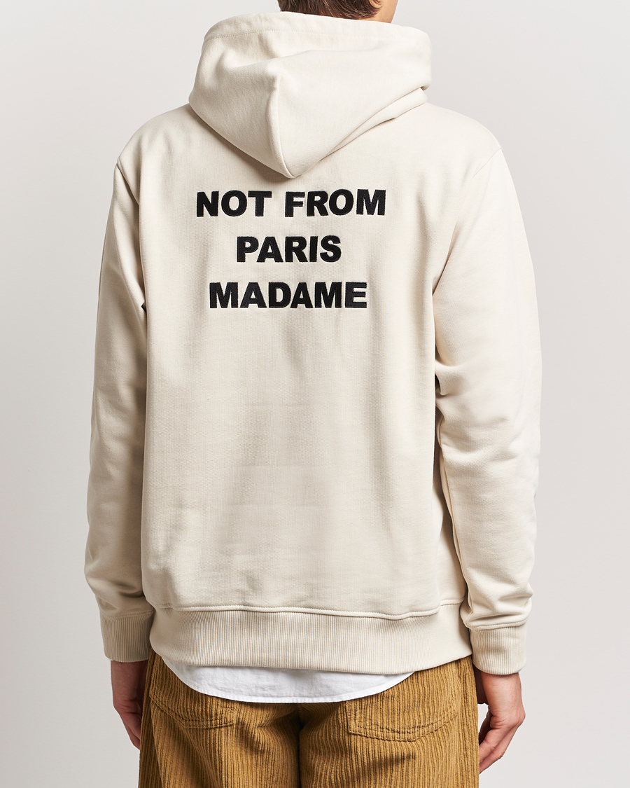 Men | Sweaters & Knitwear | Drôle de Monsieur | Slogan Hoodie Mastic