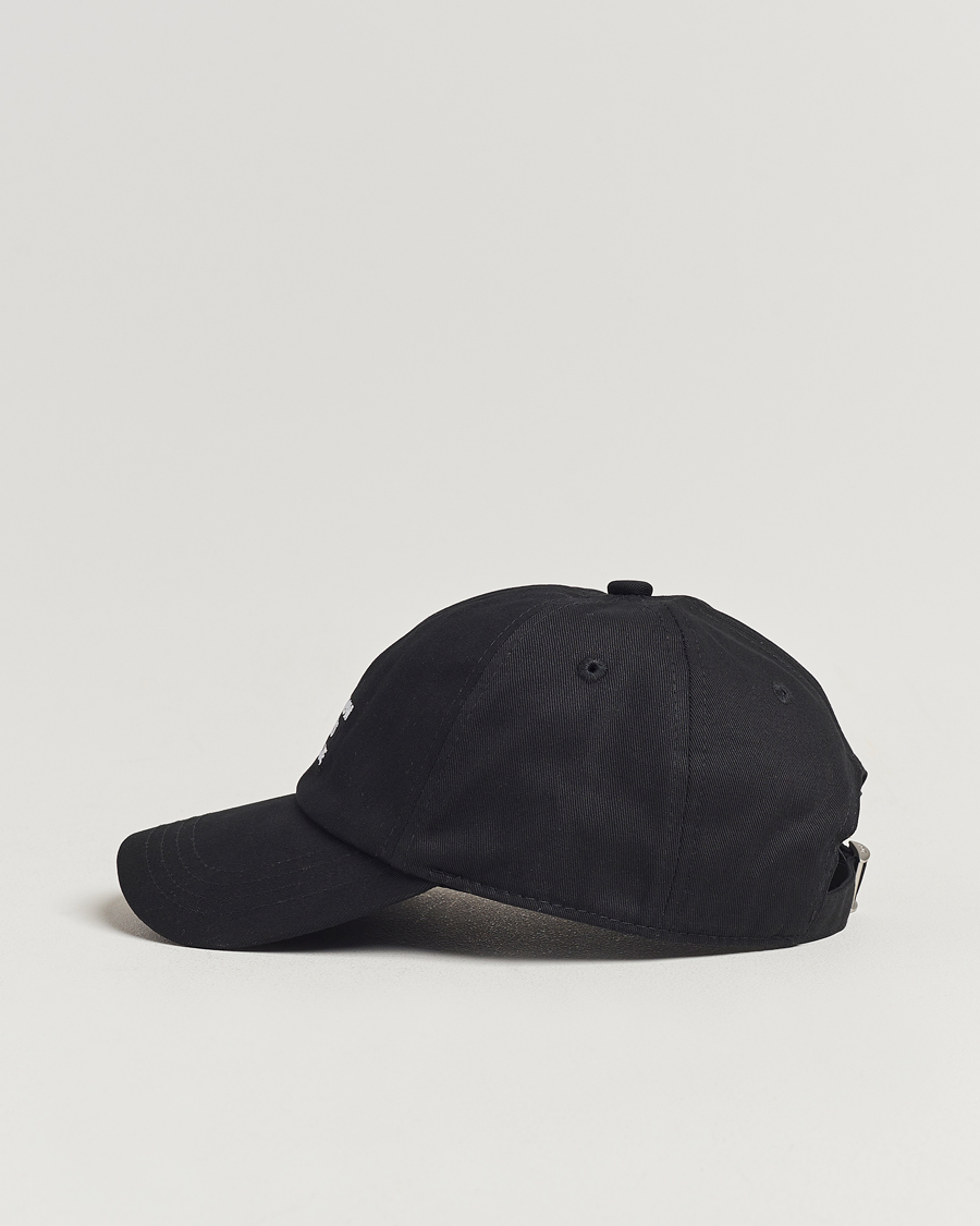 Men | Hats & Caps | Drôle de Monsieur | Slogan Baseball Black