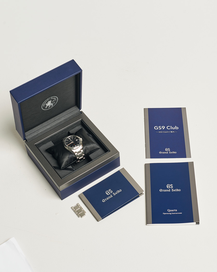 Men | Seiko Pre-Owned Grand Seiko GMT Silver | Seiko Pre-Owned | Grand Seiko GMT Silver