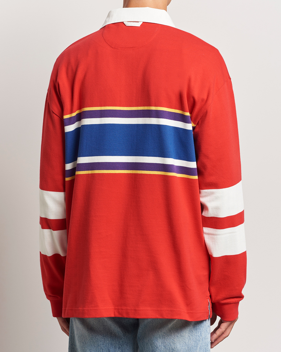 Men | Sweaters & Knitwear | GANT | Vintage Heavy Rugger Bright Red