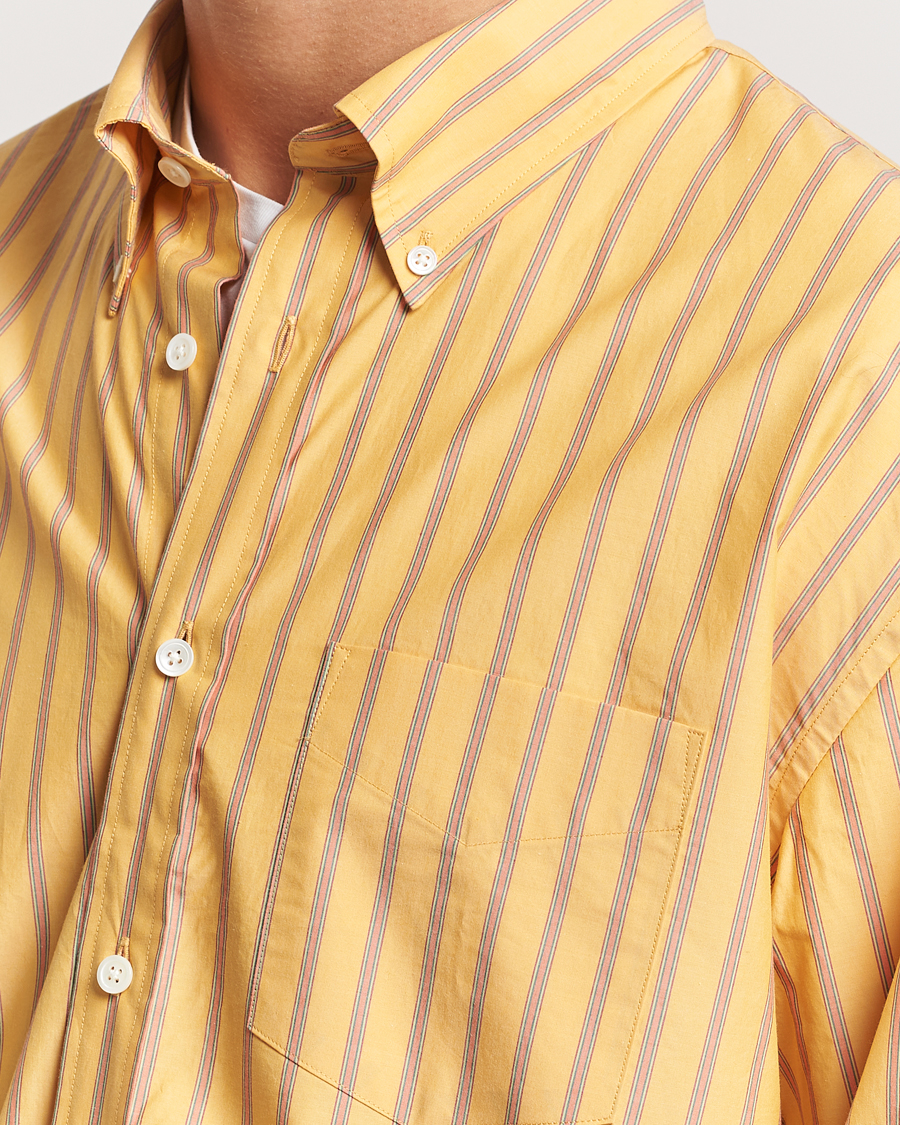 Men | Shirts | GANT | Rel Herigate Poplin Stripe Shirt Faded Sunset
