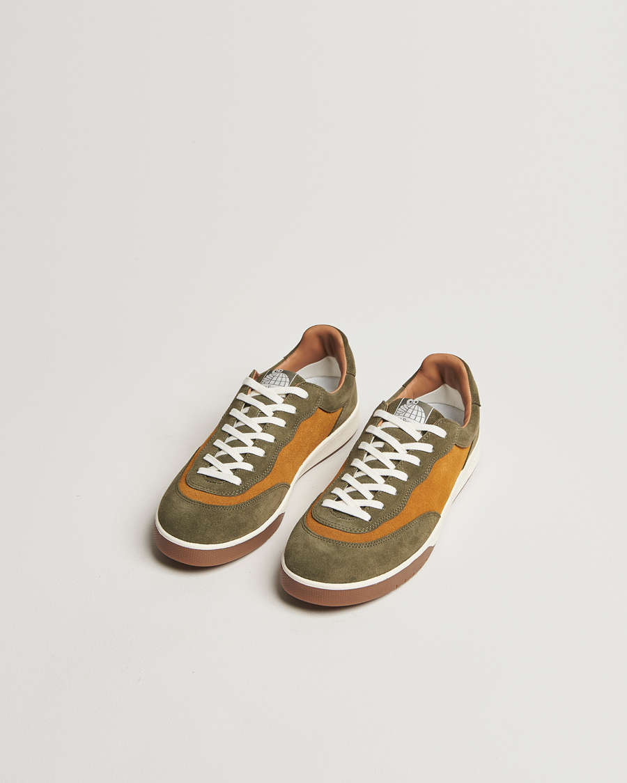 Men | Last Resort CM001 Suede Sneaker Olive/Golden Brown | Last Resort | CM001 Suede Sneaker Olive/Golden Brown