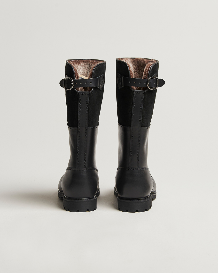 Men | Ludwig Reiter Maronibrater Boot Black Calf/Suede Shaft | Ludwig Reiter | Maronibrater Boot Black Calf/Suede Shaft