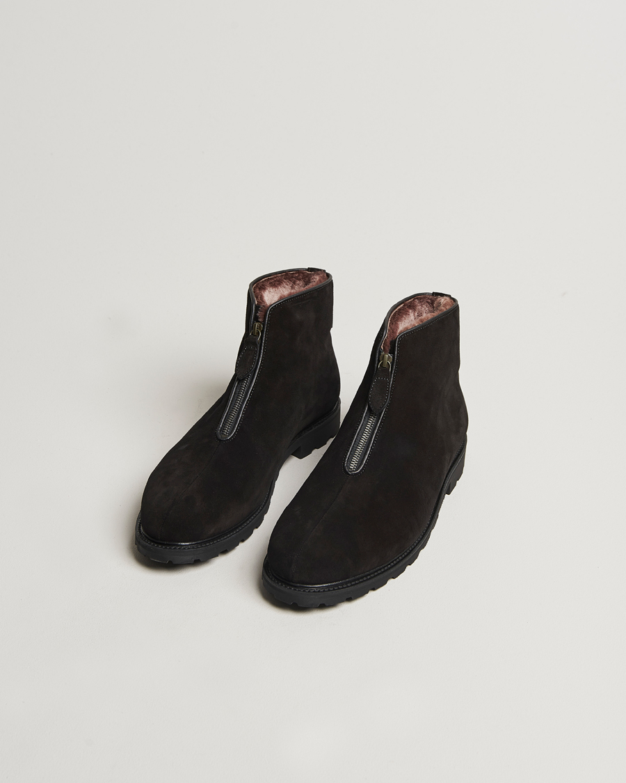 Men | Ludwig Reiter Après Ski Black Suede | Ludwig Reiter | Après Ski Black Suede