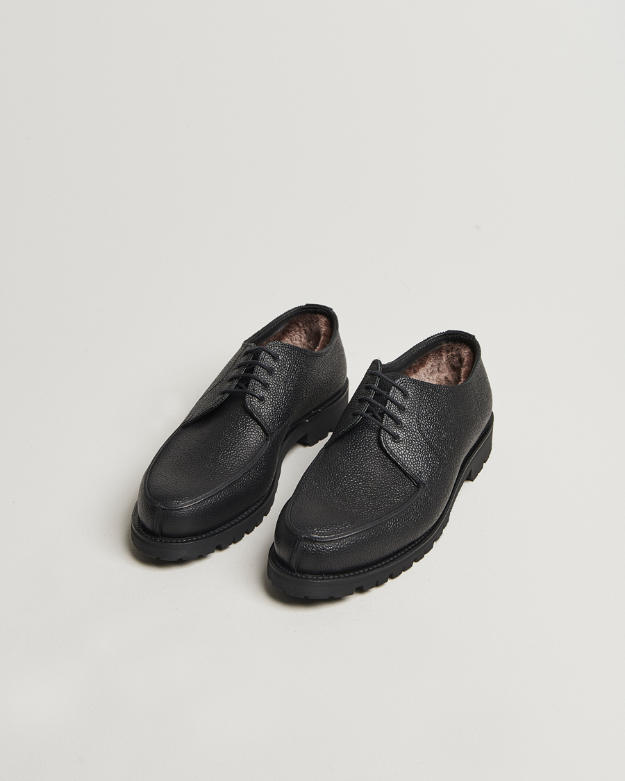 Men | Derby Shoes | Ludwig Reiter | Norweger Derby Black Grained Calf