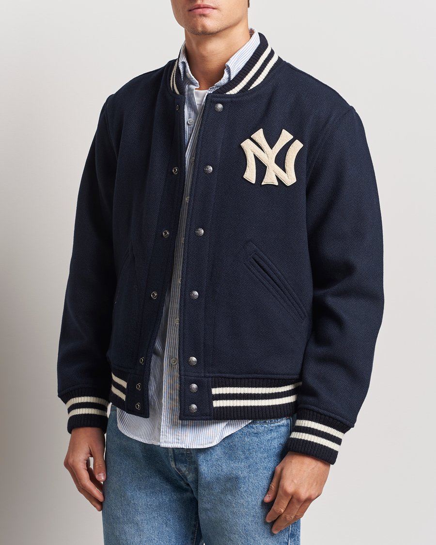 Men | Coats & Jackets | Polo Ralph Lauren | MLB Bomber Jacket Hunter Navy