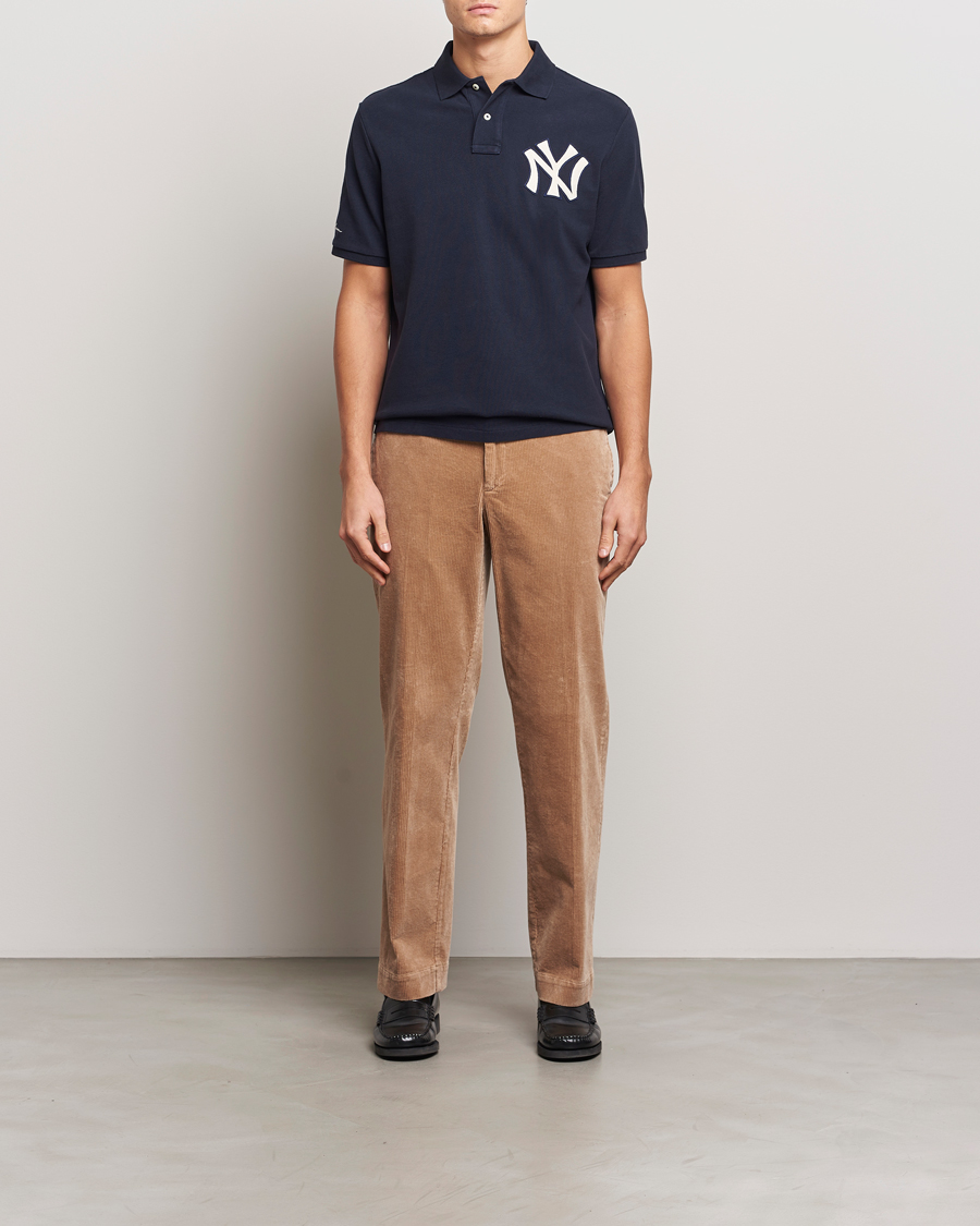 Men | Polo Shirts | Polo Ralph Lauren | MLB Yankees Polo Aviator Navy