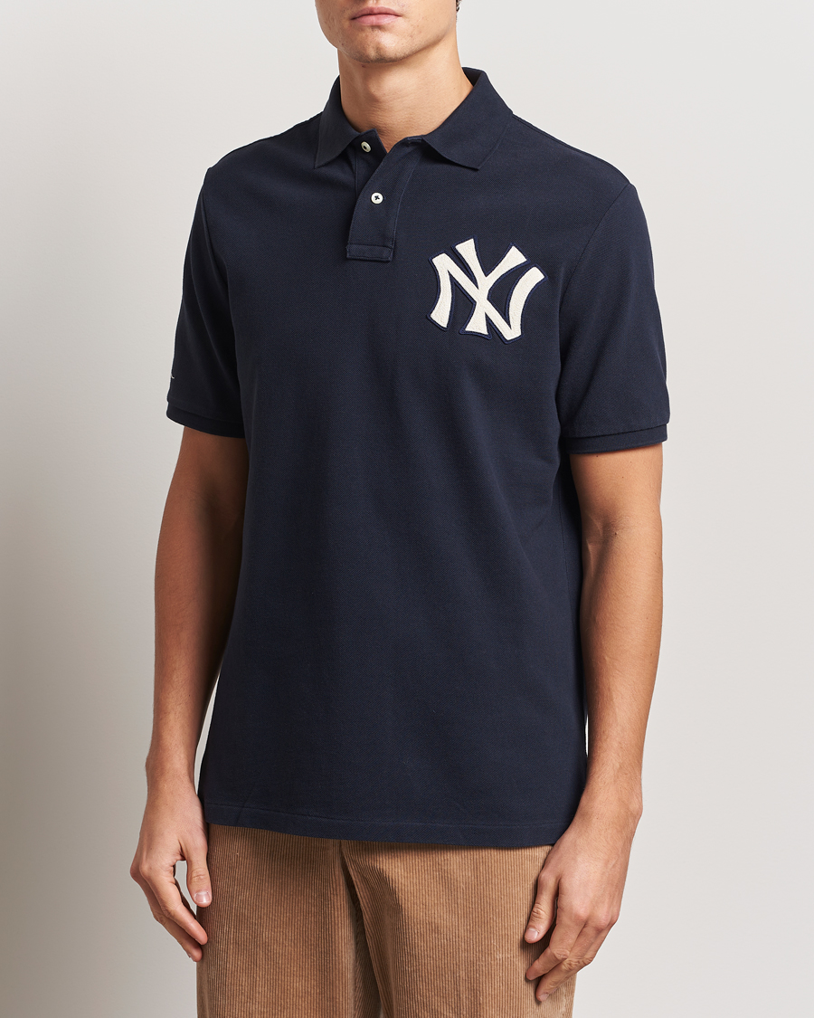 Men | Polo Shirts | Polo Ralph Lauren | MLB Yankees Polo Aviator Navy