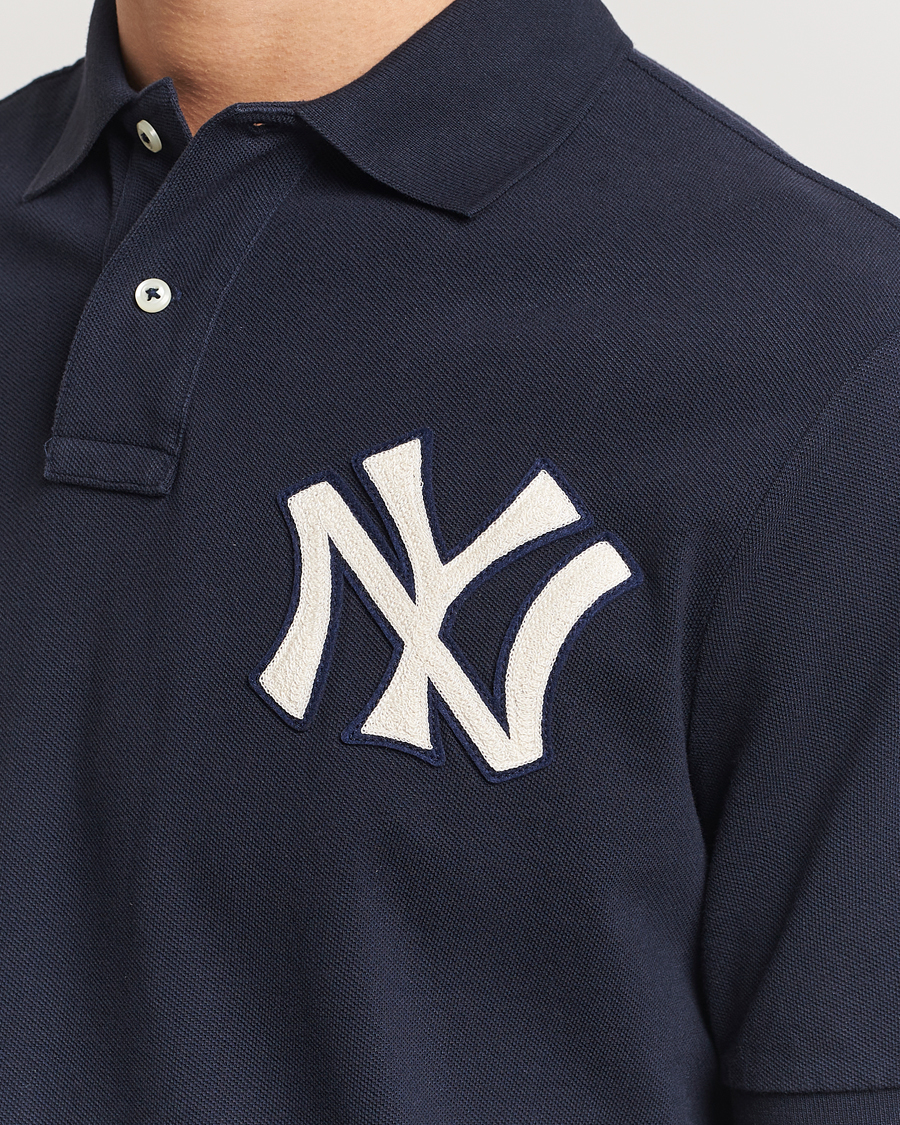 Men | Polo Shirts | Polo Ralph Lauren | MLB Yankees Polo Aviator Navy