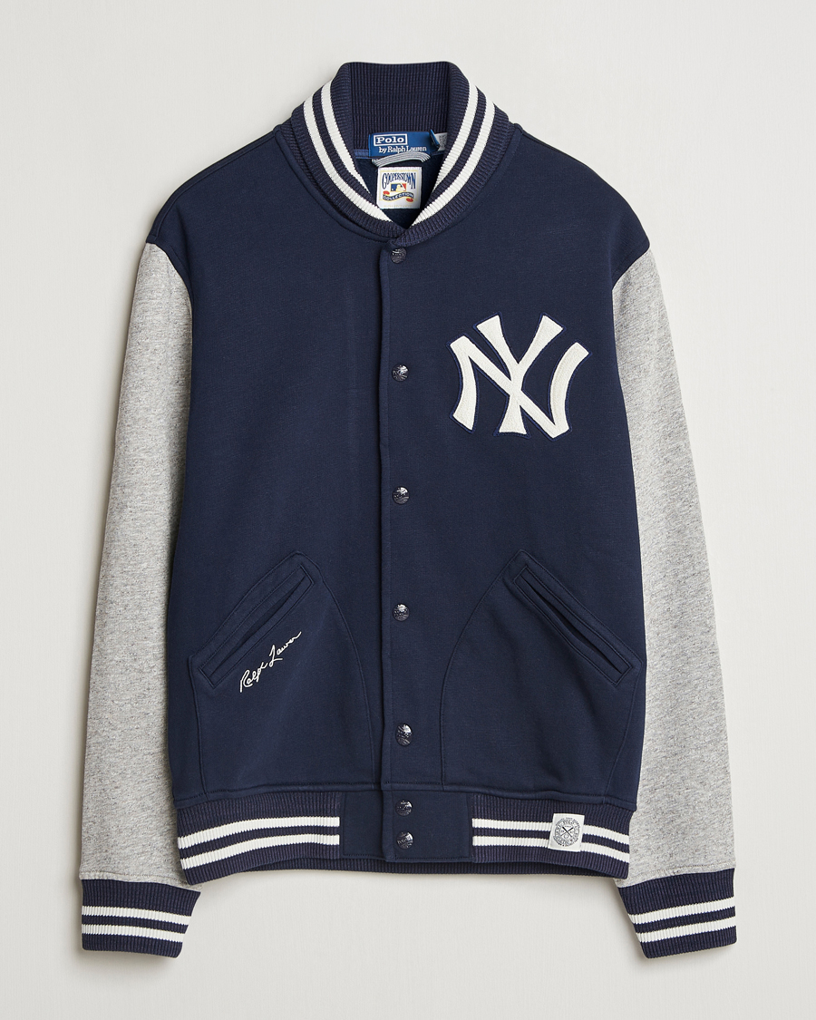 Men | Sweaters & Knitwear | Polo Ralph Lauren | MLB Yankees Sweatshirt Aviator Navy/Loft Heather