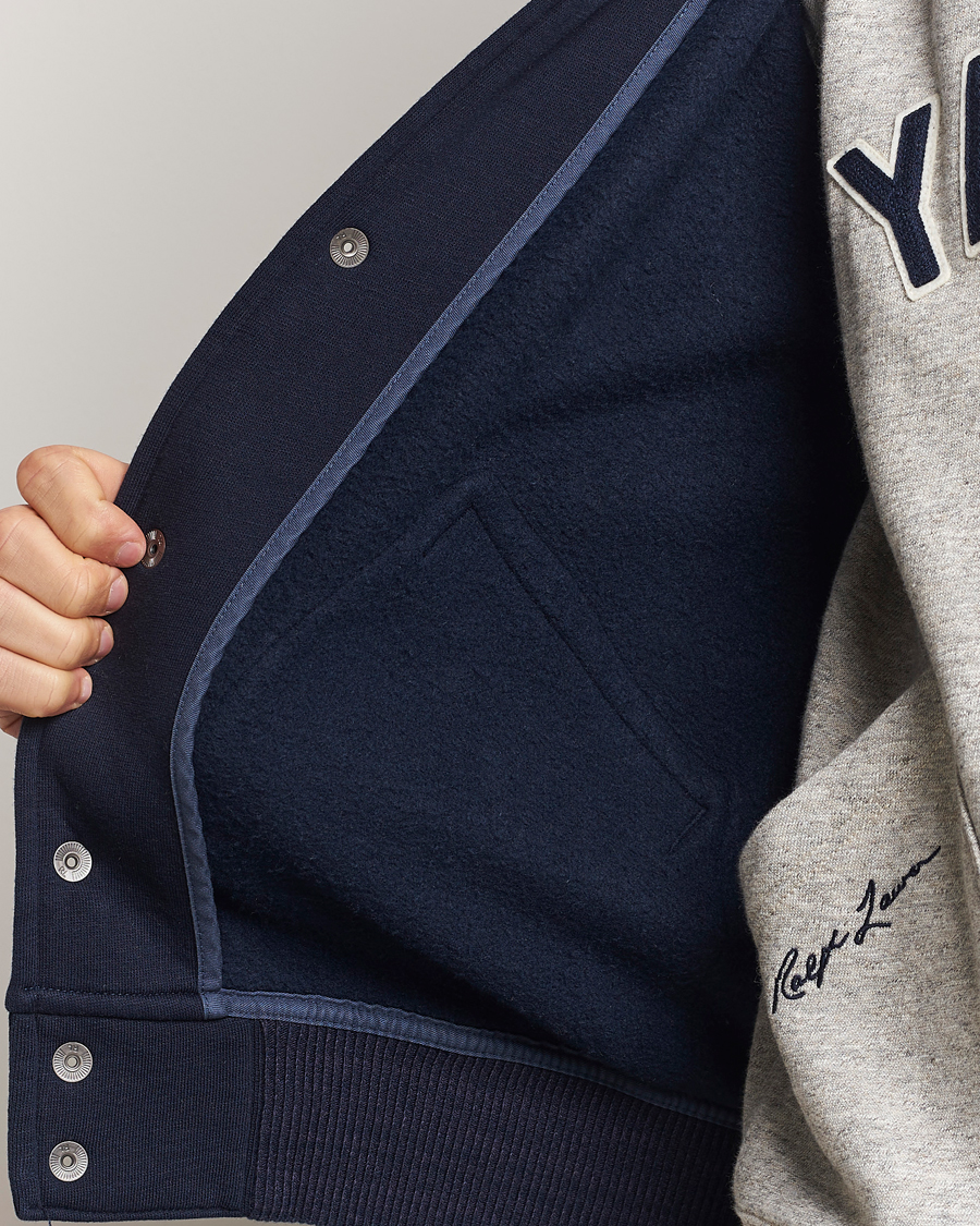 Men | Sweaters & Knitwear | Polo Ralph Lauren | MLB Yankees Sweatshirt Aviator Navy/Loft Heather