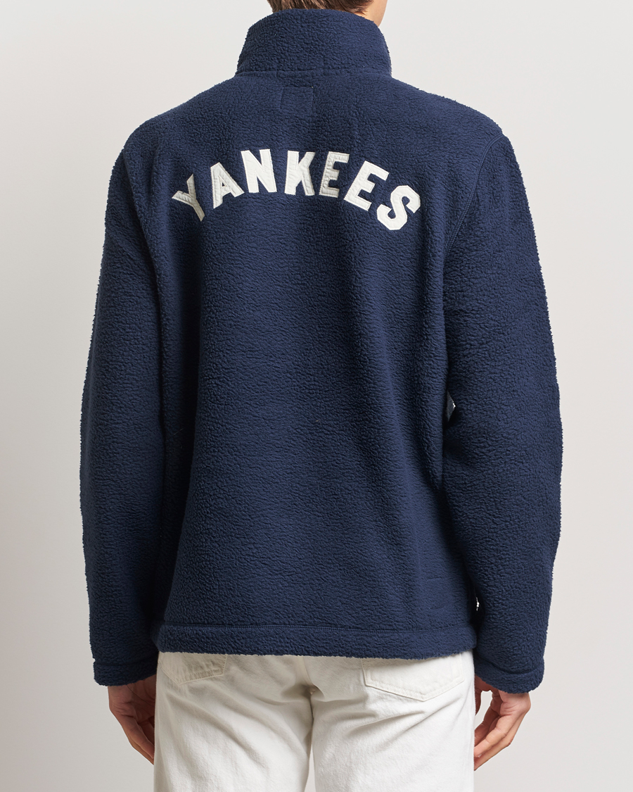 Men | Sweaters & Knitwear | Polo Ralph Lauren | MLB Fleece Aviator Navy/Deckwash White