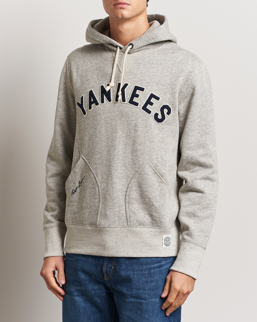 Men | Sweaters & Knitwear | Polo Ralph Lauren | MLB Yankees Hoodie Loft Heather