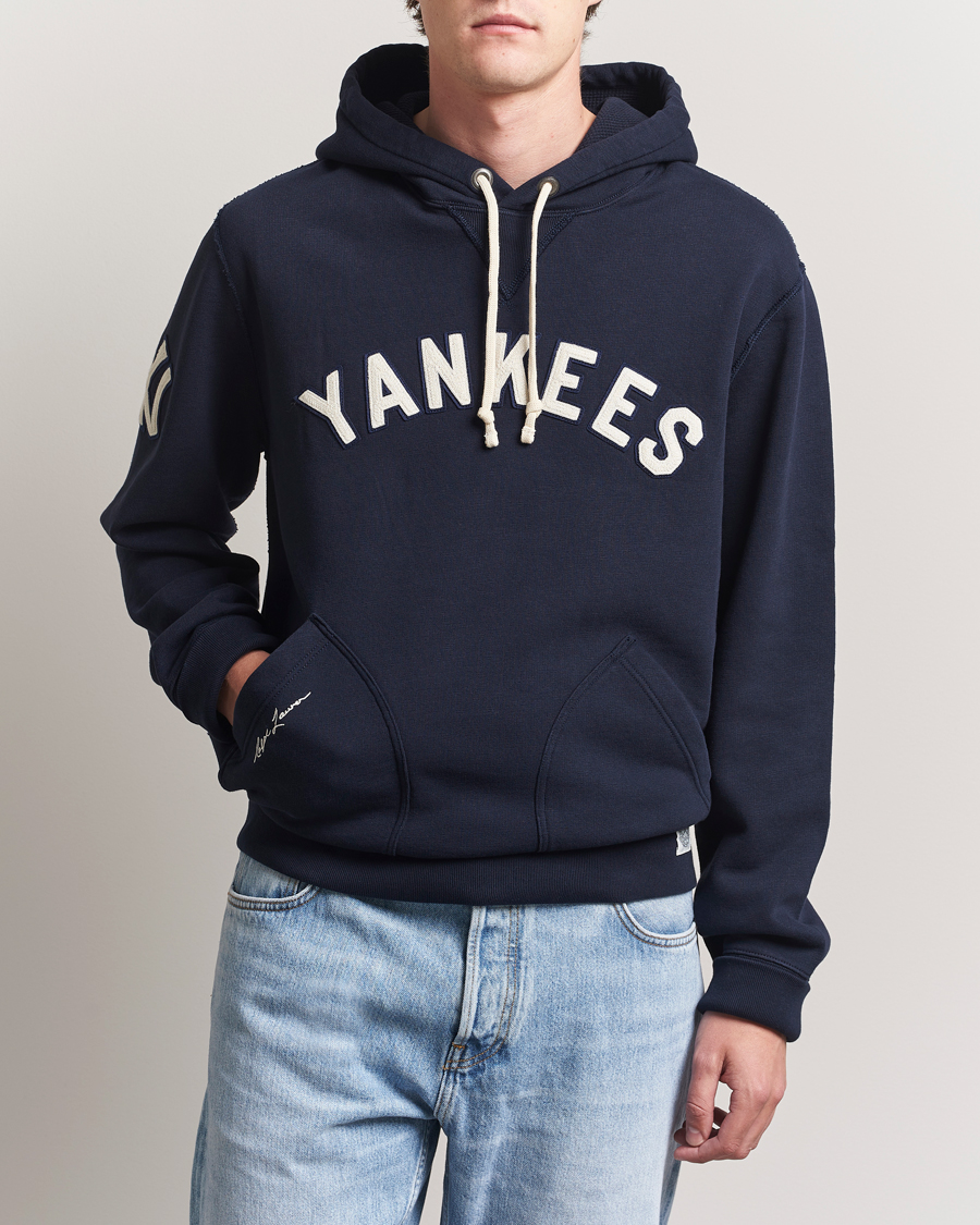 Men | Sweaters & Knitwear | Polo Ralph Lauren | MLB Yankees Hoodie Aviator Navy