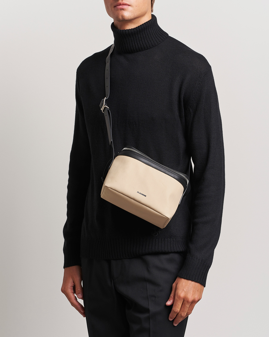Men | Sweaters & Knitwear | Jil Sander | Virgil Wool Roll Neck Sweater Black