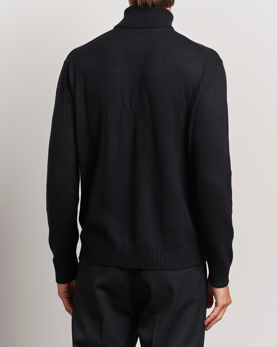 Men | Sweaters & Knitwear | Jil Sander | Virgil Wool Roll Neck Sweater Black