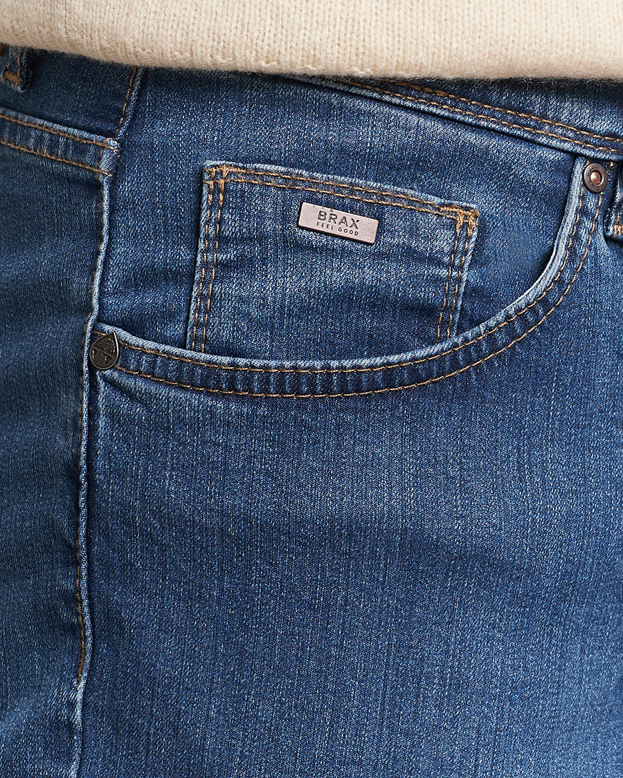 Men | Jeans | Brax | Cadiz Premium Flex Denim Blue Used