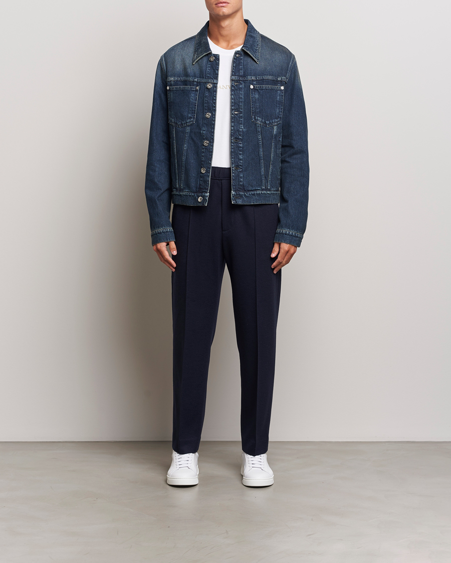 Men | Coats & Jackets | Lanvin | Classic Denim Jacket Medium Blue