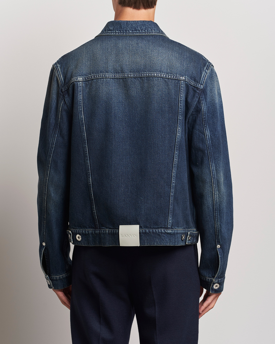 Men | Coats & Jackets | Lanvin | Classic Denim Jacket Medium Blue