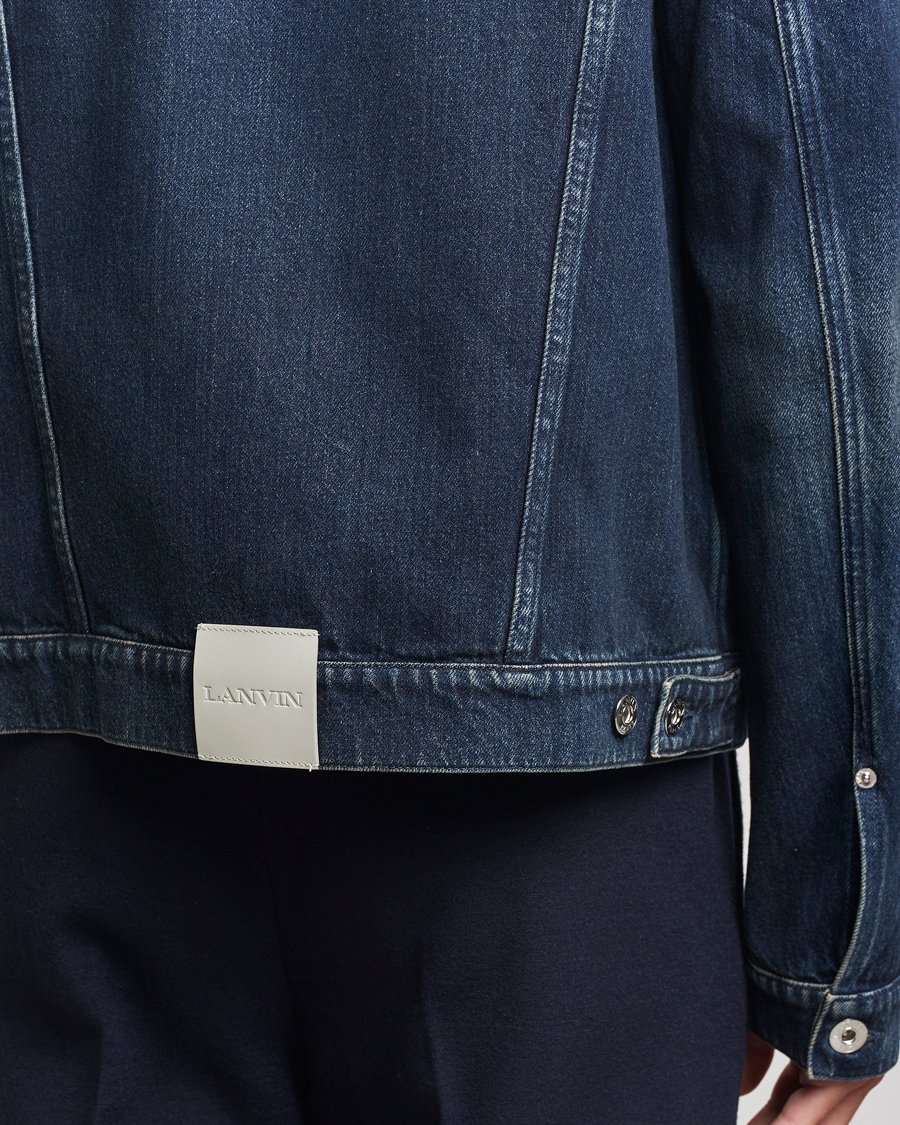 Men | Coats & Jackets | Lanvin | Classic Denim Jacket Medium Blue