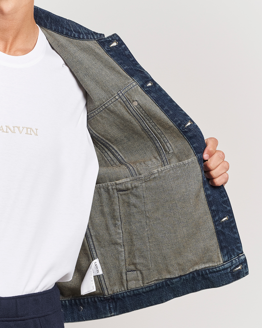 Men | Coats & Jackets | Lanvin | Classic Denim Jacket Medium Blue