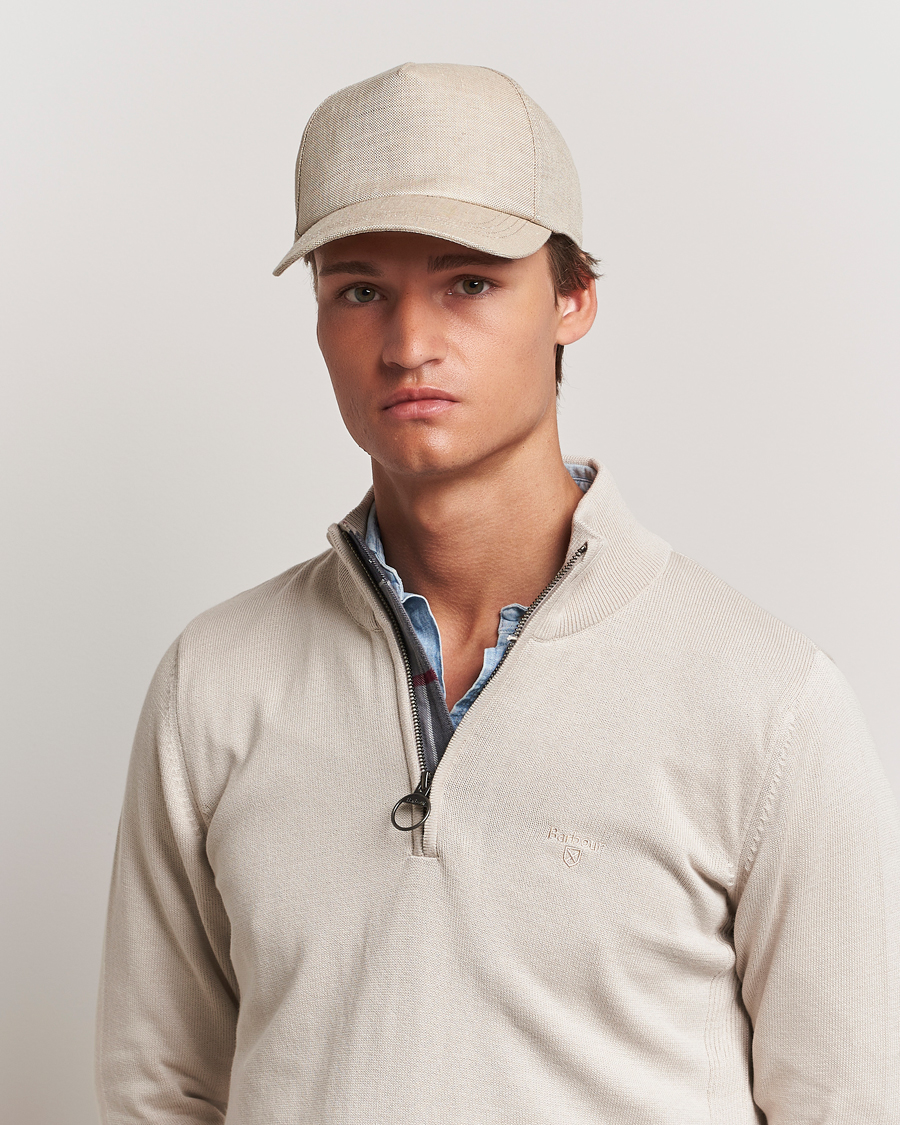 Men | Wigéns Baseball Linen Cap Sand | Wigéns | Baseball Linen Cap Sand