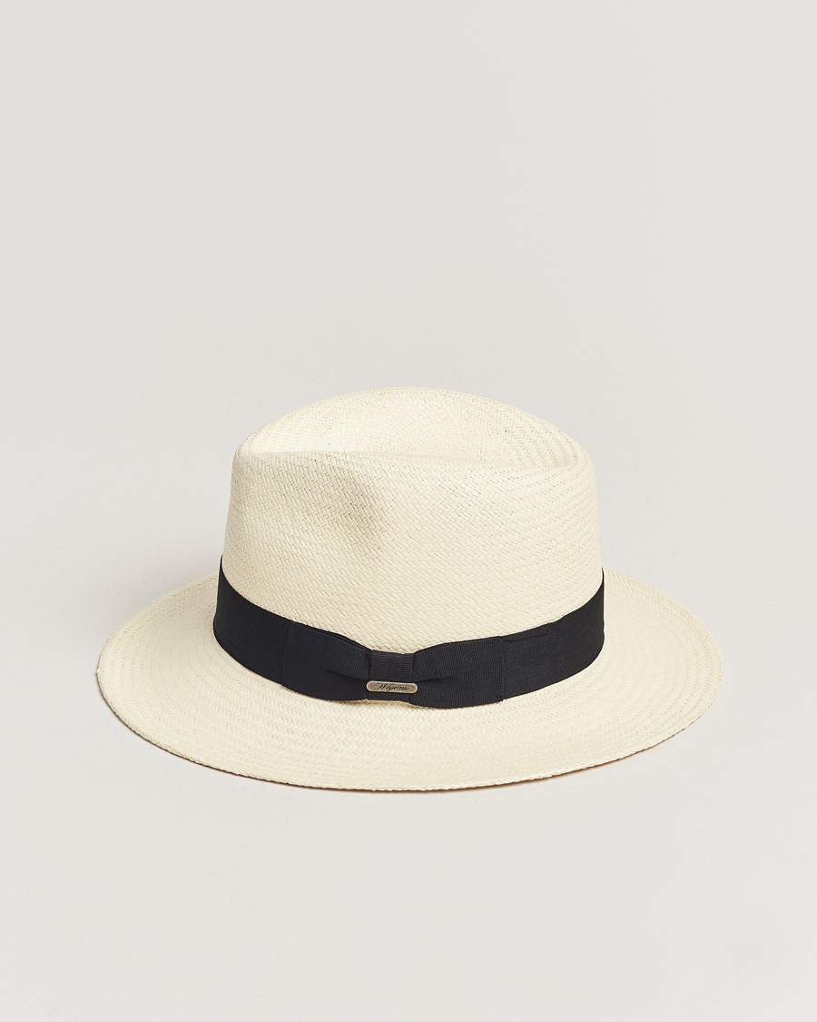 Men | Hats & Caps | Wigéns | Panama Hat White/Black