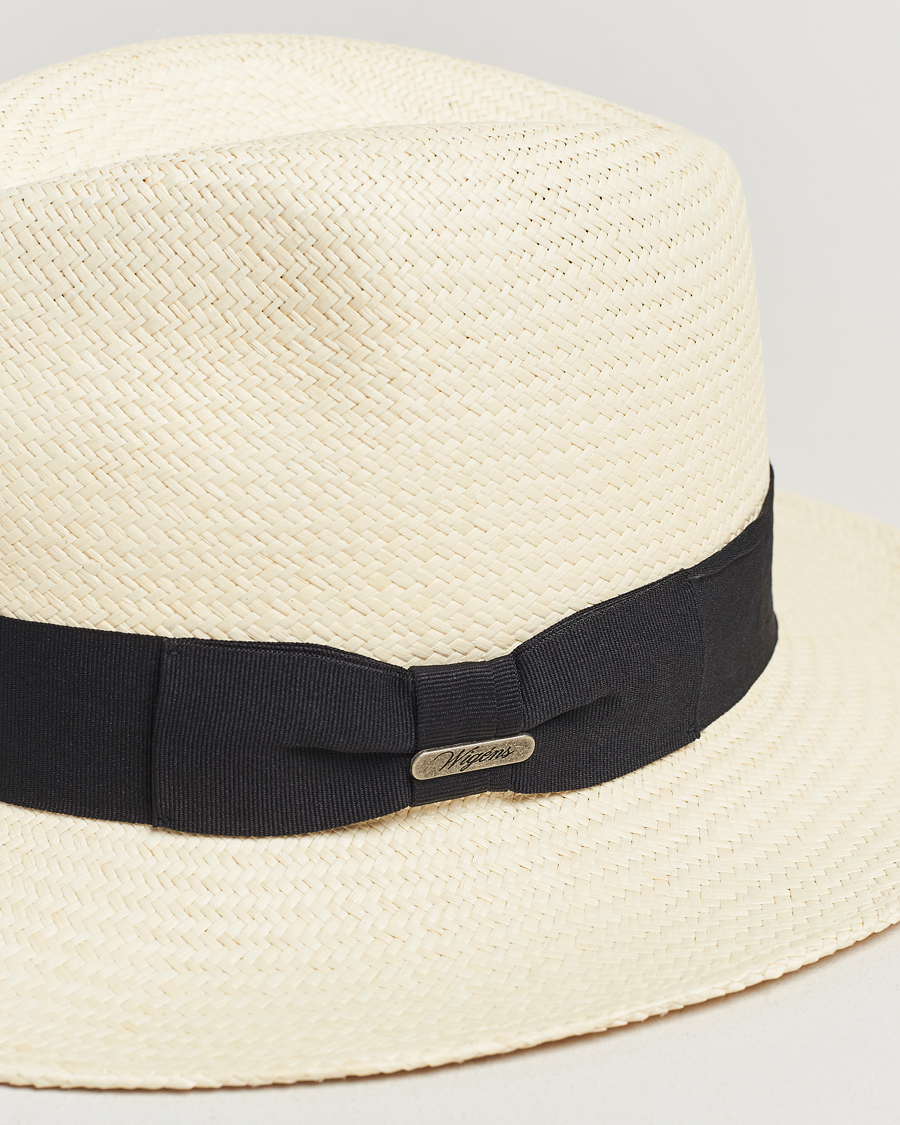 Men | Hats & Caps | Wigéns | Panama Hat White/Black