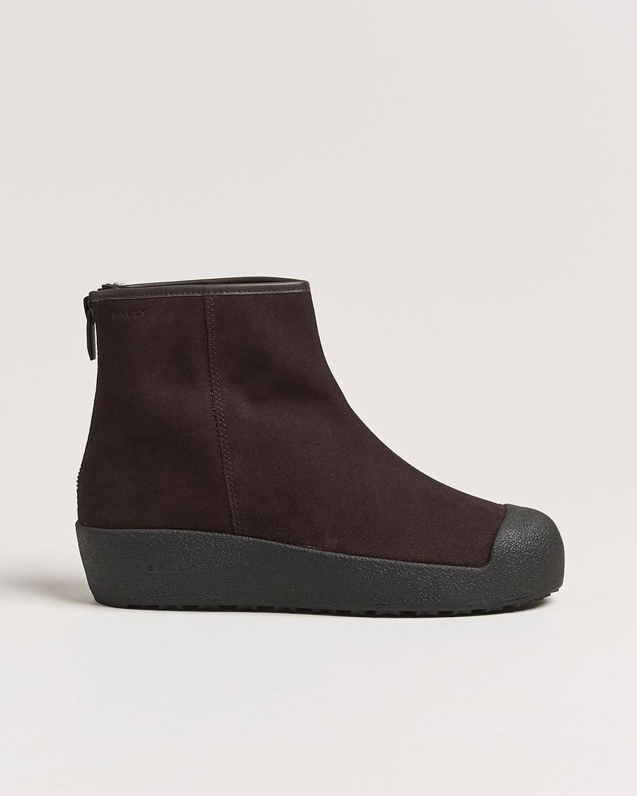 Men | Bally Guard III M Soft Curling Boot Brown | Bally | Guard III M Soft Curling Boot Brown