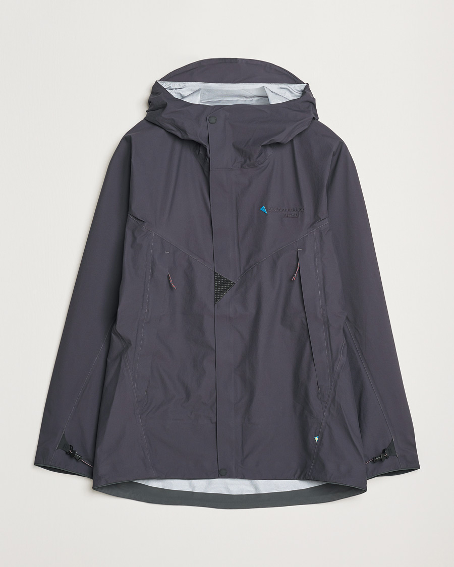 Men | Coats & Jackets | Klättermusen | Asynja Lightweight Waterproof Jacket Raven