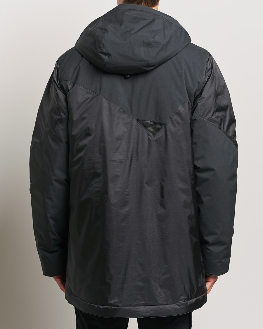 Men | Coats & Jackets | Klättermusen | Aud Waterproof Down Jacket Pitch Black