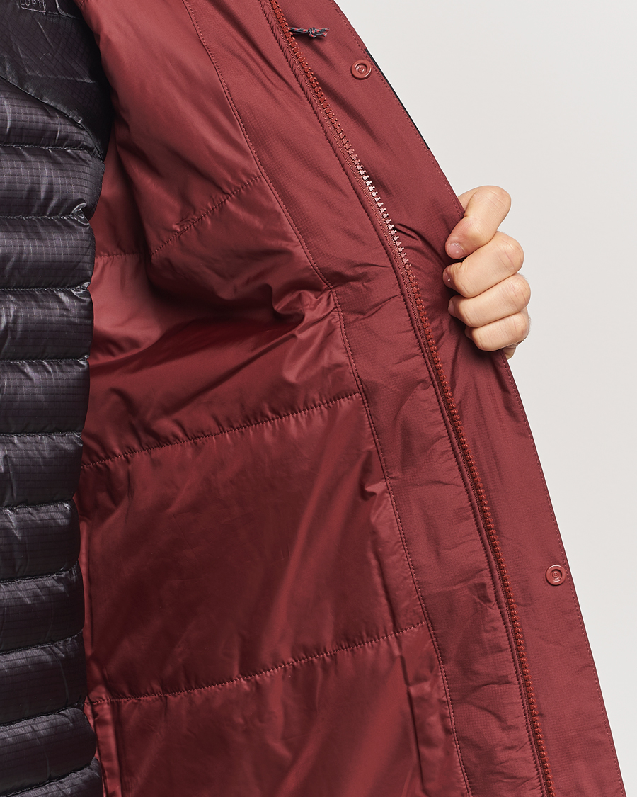 Men | Coats & Jackets | Klättermusen | Lödyn Insulated Jacket Madder Red