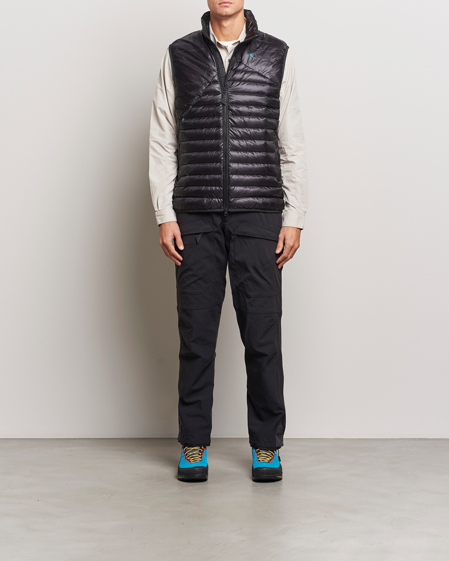 Men | Trousers | Klättermusen | Gere Windproof Stretch Pants Black