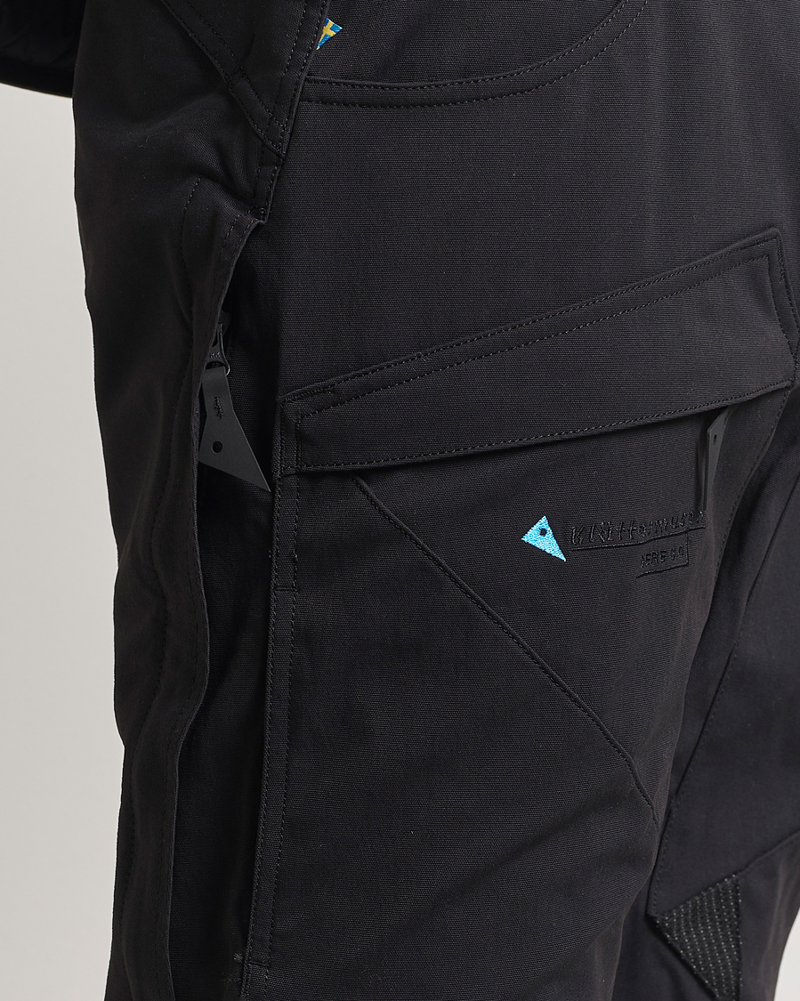 Men | Trousers | Klättermusen | Gere Windproof Stretch Pants Black