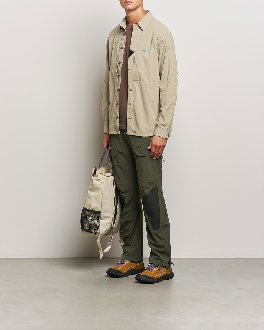 Men | Trousers | Klättermusen | Misty 2.0 Softshell Pants Dark Dusty Green