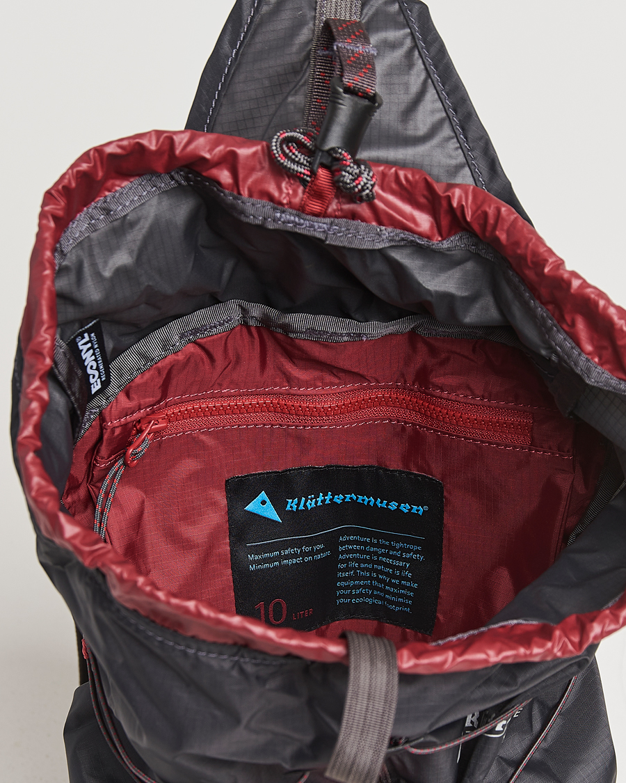 Men | Bags | Klättermusen | KlättermusenTjalve 2.0 Backpack 10LRaven