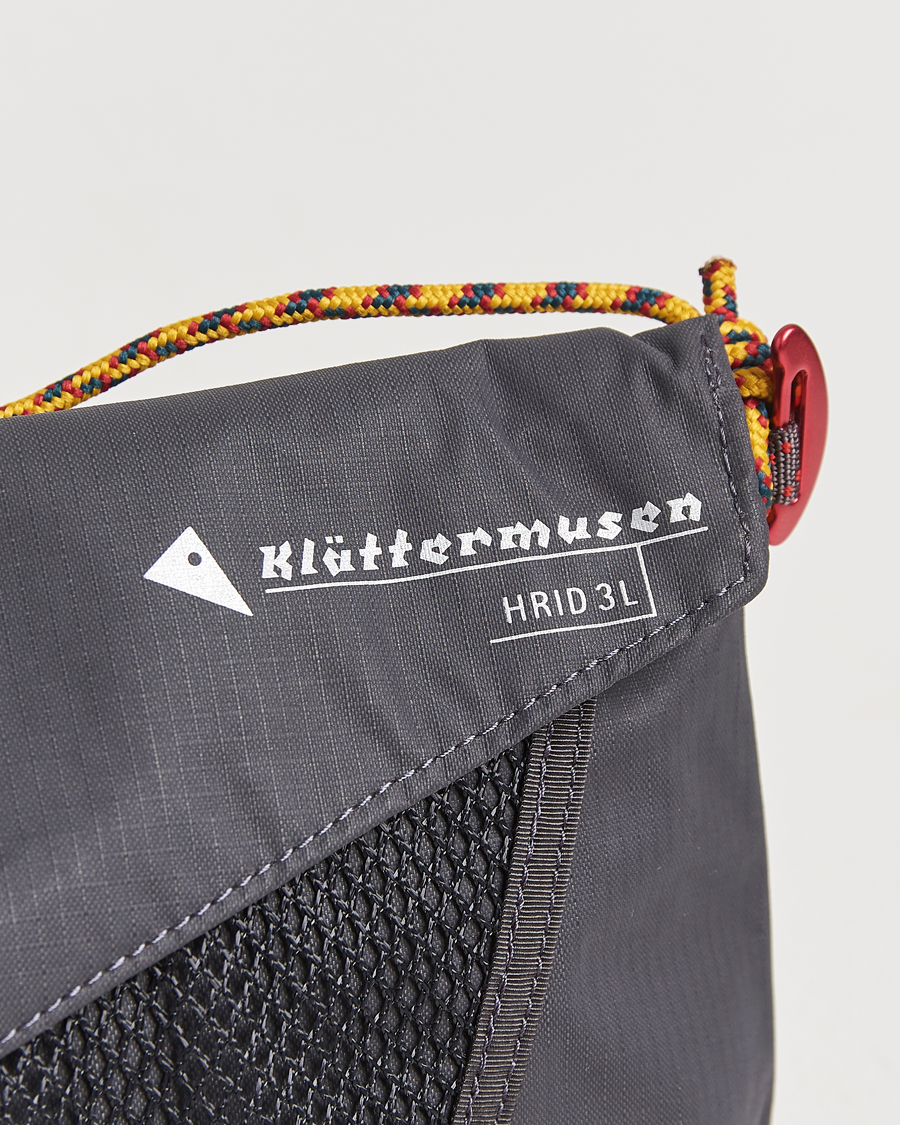 Men | Bags | Klättermusen | Hrid 3L Accessory Bag Raven