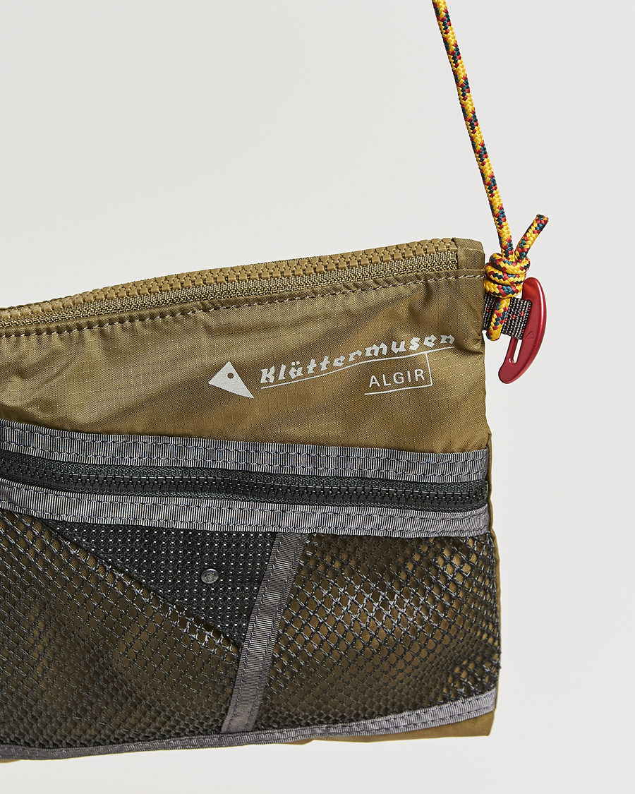 Men | Bags | Klättermusen | Algir Accessory Bag Medium Olive
