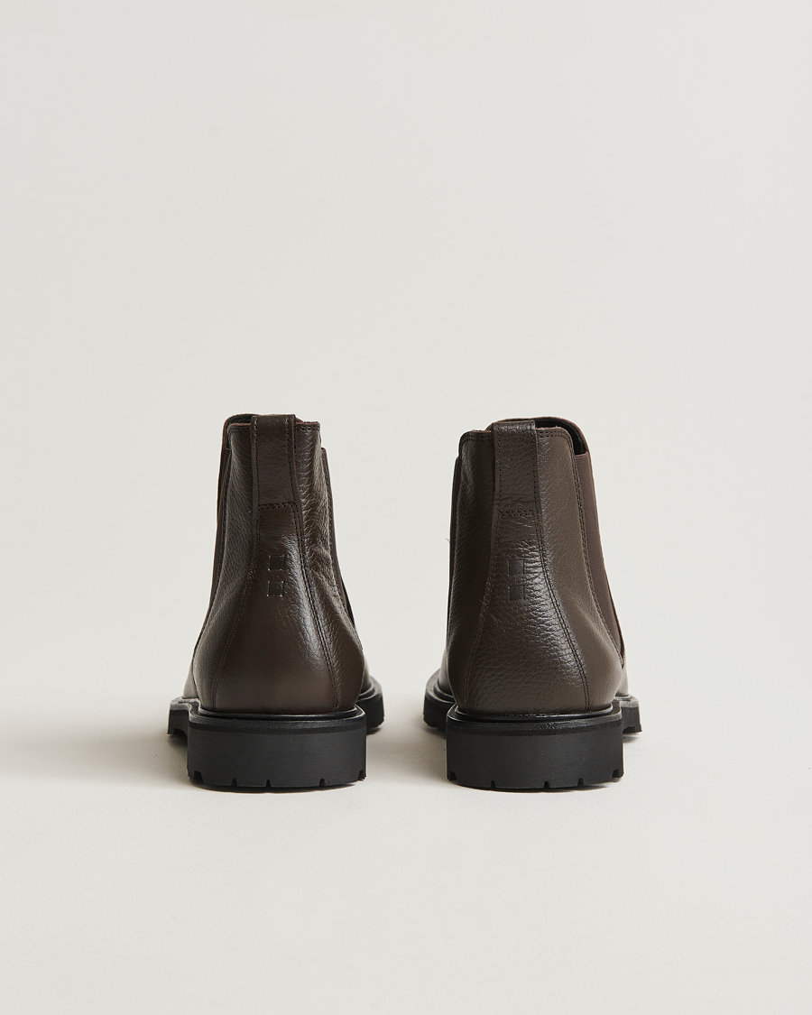 Men | Boots | UBR | Thunder Chelsea Leather Boot Dark Brown