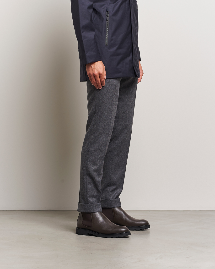 Men | Boots | UBR | Thunder Chelsea Leather Boot Dark Brown